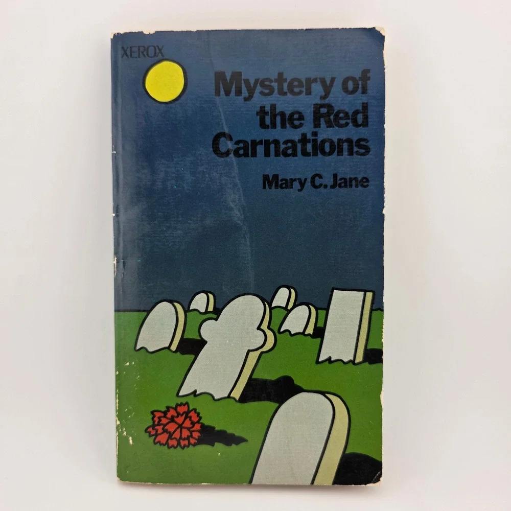 Mystery of the Red Carnations Mary C. Jane‎ Paperback 1968 Vintage Pre-Owned